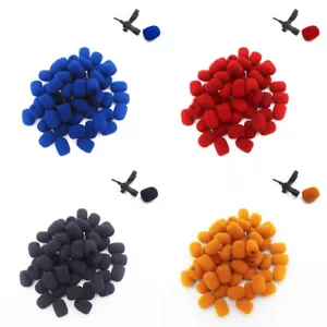 Juego de 10 piezas mini auriculares micrófono esponja espuma parabrisas cubierta de micrófono de repuesto - Imagen 1 de 39