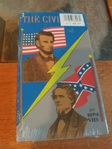 The Civil War, Burbank Video SEPIA TONED 577 VHS SEALED NEW - Picture 1 of 5