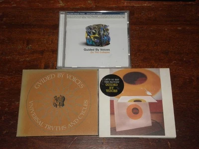 3 x GUIDED BY VOICES CDs / DO THE COLLAPSE + UNIVERSAL TRUTHS + EAT THE FACTORY - Image 1 of 2