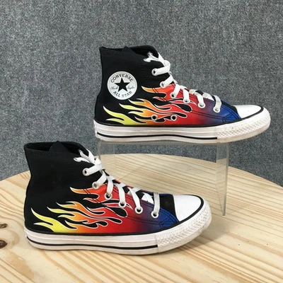 Zapatos Converse Jóvenes 3.5 Niños Chuck Taylor All Star High GS A04715F Negro Multi Foto 1 de 4