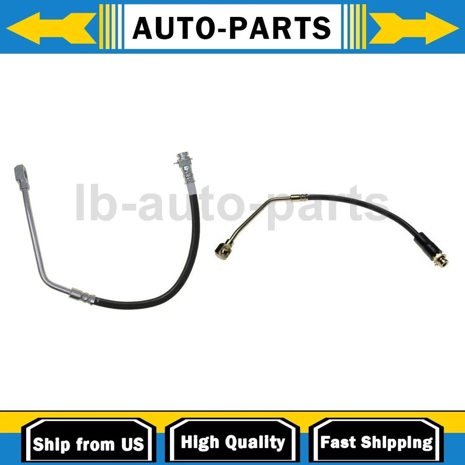 Manguera de freno delantera 2 piezas para Chevrolet K1500 1994-1998 6,5 L Foto 1 de 4