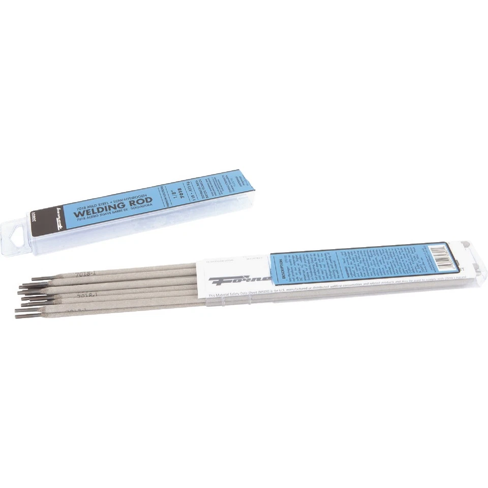 Forney E7018 Mild Steel Low Hydrogen Electrode, 1/8 In., 1 Lb. 30801 Forney - Image 1 of 1