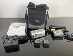 Panasonic HDC-TM10 Handheld High Definition Camcorder + Two Batteries Working - Picture 1 of 15