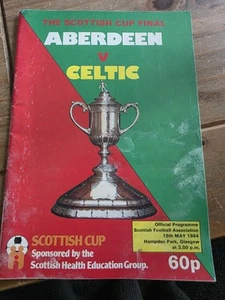 Scottish Cup Final Aberdeen v Celtic 1984 19/5/1984 L7 - Picture 1 of 3