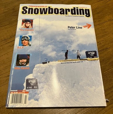 Transworld Snowboarding Magazine March 2001 Issue - Image 1 of 3