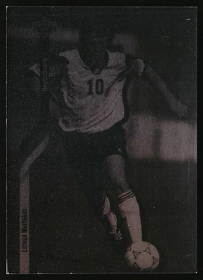 Серебряная голограмма ограниченного выпуска 1994 Upper Deck FI World Cup Lothar Matthaus #D4 - Изображение 1 из 2