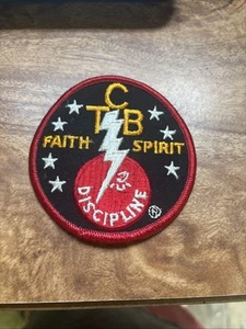 Elvis Presley TCB Kenpo Karate Uniform PATCH RARE Iron On 70s Vtg Logo Retro - Picture 1 of 4