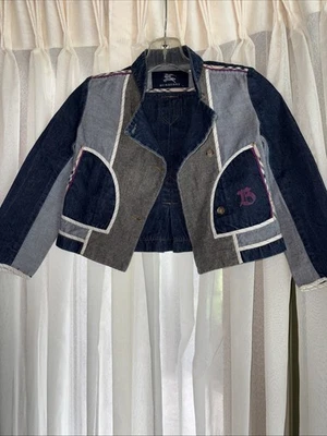 Chaqueta vaquera Burberry para niños talla 6 Foto 1 de 2