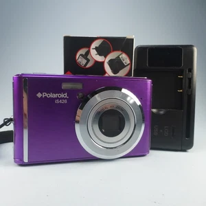 Polaroid Digital Camera iS426 16.0MP Purple Tested - Picture 1 of 8