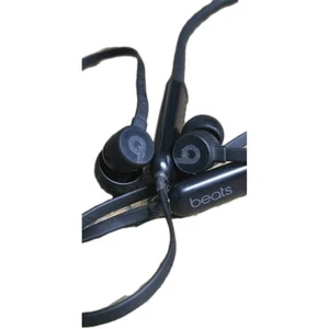 BROKEN Beats by Dr. Dre Beats X Wireless Bluetooth In-Ear Headphone BROKEN Blk - Picture 1 of 2