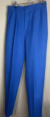 Pantalones de poliéster vintage Levi Strauss & Co originales doblados hechos en EE. UU. 12 Foto 1 de 3