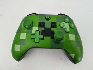 Microsoft Xbox One WL3-00057 Minecraft Creeper Gamepad Controller - Picture 1 of 7
