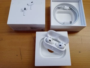 Apple AirPods Pro 2nd Gen with MagSafe Wireless Charging Case MQD83AM/A Genuine - Picture 1 of 6