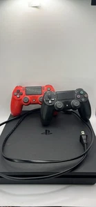 Consola Sony PlayStation 4 SlimJet negra con 2 controladores inalámbricos MG113720680 - Imagen 1 de 6