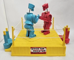 Vintage Rock Em Sock Em Robots - Picture 1 of 6
