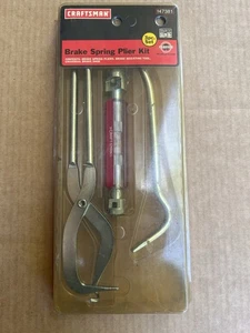 🇺🇸Sears Craftsman Kit de alicates de resorte de freno 47381 Juego de ajuste de zapata de 3 piezas🇺🇸 - Imagen 1 de 8
