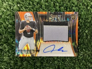 Aidan O’Connell 2023 Panini Select Rookie Patch Auto /33 (RC) #JRS-AOC Raiders - Picture 1 of 8