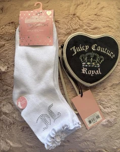 JUICY COUTURE Juicy Kingdom cuore zip intorno W calze omaggio - Foto 1 di 10