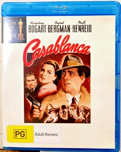 CASABLANCA - Humphrey Bogart, Ingrid Bergman, Paul Henreid - BLURAY - Picture 1 of 2