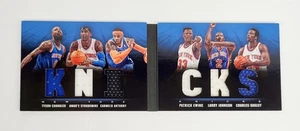 Folleto preferido 2012-13 Larry Johnson Patrick Ewing Carmelo Anthony Oakley NBA - Imagen 1 de 2
