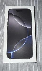 EMPTY BOX APPLE iPhone 16 PRO MAX DESERT TITANIUM 1 TB - Photo 1 sur 5