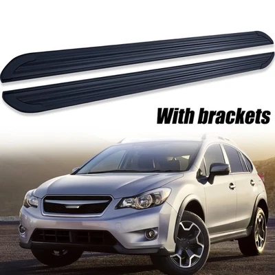 2PCS Running Boards Fit for Subaru XV Crosstrek GP 2013-2017 Nerf Bars Side Step - Image 1 of 4