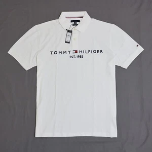 Tommy Hilfiger Men regular fit pique Polo shirt size M,L,XL,2XL,3XL new with tag - Picture 1 of 3