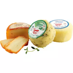 Portugal Tripack Cow and Sheep Cheese 3 Flavors Penela Mountains 3 x 90g 9.52 Oz - Picture 1 of 6
