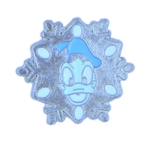 Donald Duck Silver Snowflake Collection Individual Disney Park Trading Pin ~ Neu - Bild 1 von 1