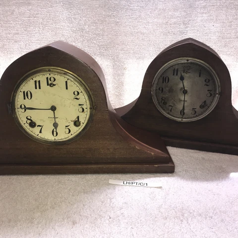 2 Mantel Clock By The William Gilbert Clock Co~PARTS ONLY! Cover