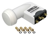 LNB QUATTRO 0,1dB BEST Germany DIGITAL für Multischalter FULL HD 1080p 3D 4K UHD