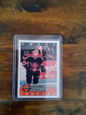 1994-95 Omaha Lancers USHL Hockey Dan Peters Card NM/M or Better See Pics