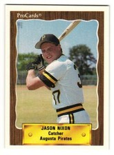 1990 ProCards * Jason Nixon * Augusta Pirates