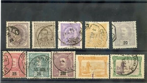 PORTUGAL 1880-1952 19 DIFFERENT F-VF USED $83 - Bild 1 von 2