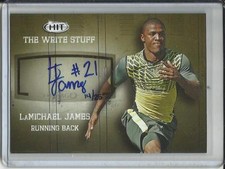 LaMichael James 2012 Sage Hit Autograph #14/25 (The Write Stuff)