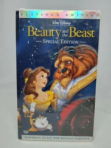 Disney’s Beauty and the Beast (VHS 2002 Platinum Edition) VTG  - Picture 1 of 4