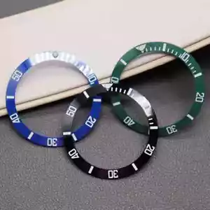 Bisel de cerámica inserción 38 mm C3Luminous hombres anillos de reloj para Seiko Water ghost shell - Imagen 1 de 9