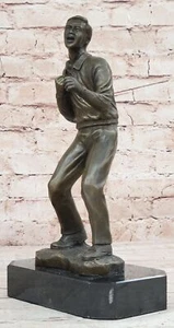 Escultura asiática de artes marciales en bronce de Evan Stone, venta de regalo de arte firmado - Imagen 1 de 10