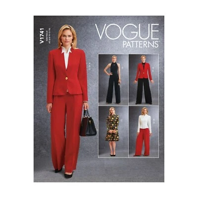Vogue Schnittmuster V1741 - Kombination - Hosenanzug, Kleid und Overall - Bild 1 von 4