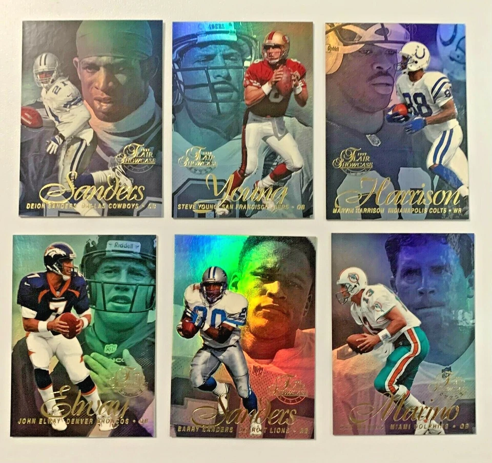 1997 Flair Showcase football cards You Pick Singles -- Complete your Set - Image 1 of 1