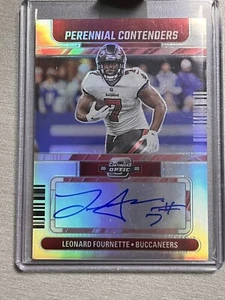 2022 Contenders Optic  Leonard Fournette Perennial Auto #69/75 🔥 - Picture 1 of 2