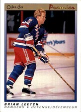 1990-91 O-Pee-Chee Premier Brian Leetch #61