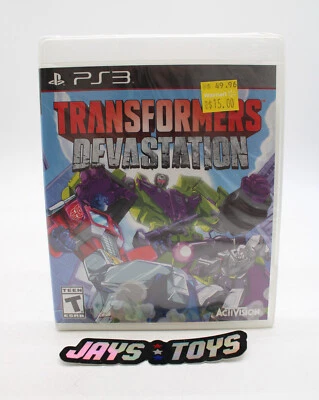Sony PlayStation 3 PS3 Transformer Devastation Sealed Brand New - Image 1 of 4