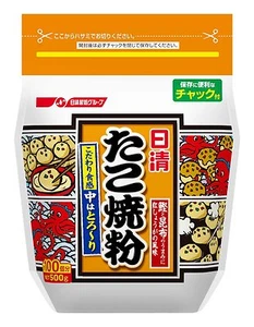 Nisshin takoyaki cooking flour 500g × 2 pack From Japan - Picture 1 of 1