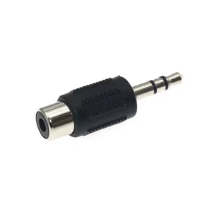 Adaptador Conector RCA hembra MONO - Jack 3.5mm STEREO - Imagen 1 de 4