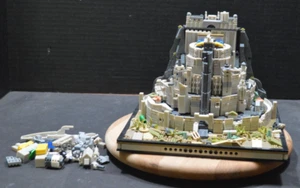 The Rings Lighted Minas White City Tirith Building Blocks Set - Picture 1 of 10
