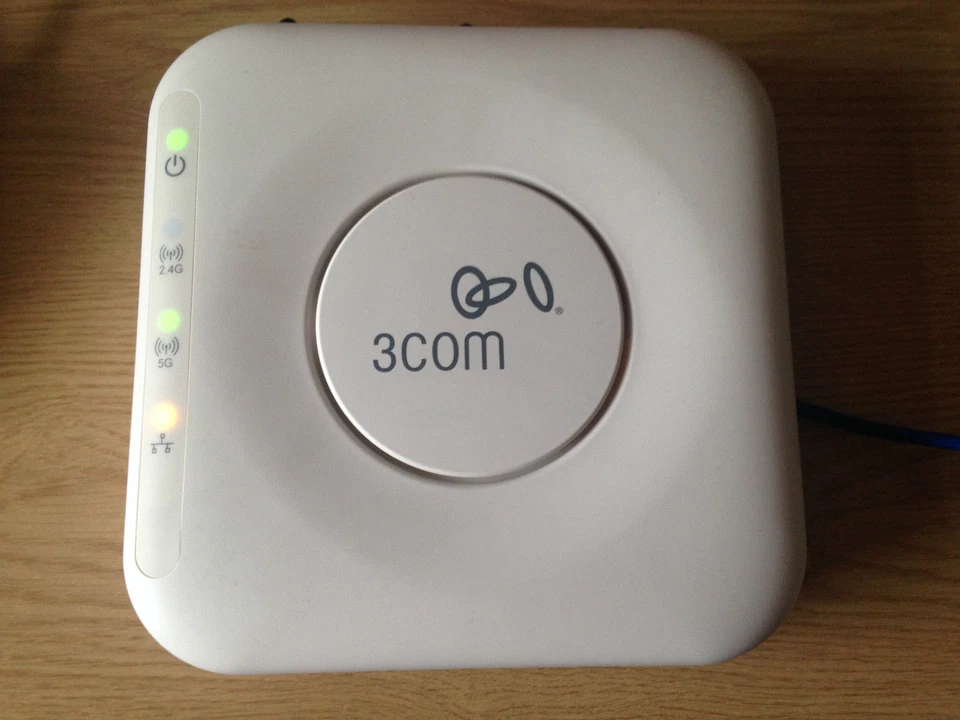 3Com AirConnect 9550 11n 2.4+5GHz PoE Wireless Access Point WL-605 3CRWE955075 Foto 1 de 1