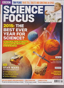 BBC SCIENCE FOCUS MAGAZINE #289 CHRISTMAS 2015, THE BEST YEAR FOR SCIENCE? - Picture 1 of 1