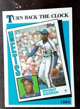 1989 Topps #661  Dwight Gooden  5 years Turn Back the Clock  1984  New York Mets