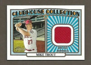 2021 TOPPS HERITAGE CLUBHOUSE COLLECTION RELIC - PICK ANY U WANT - FREE SHIPPING - Picture 1 of 86